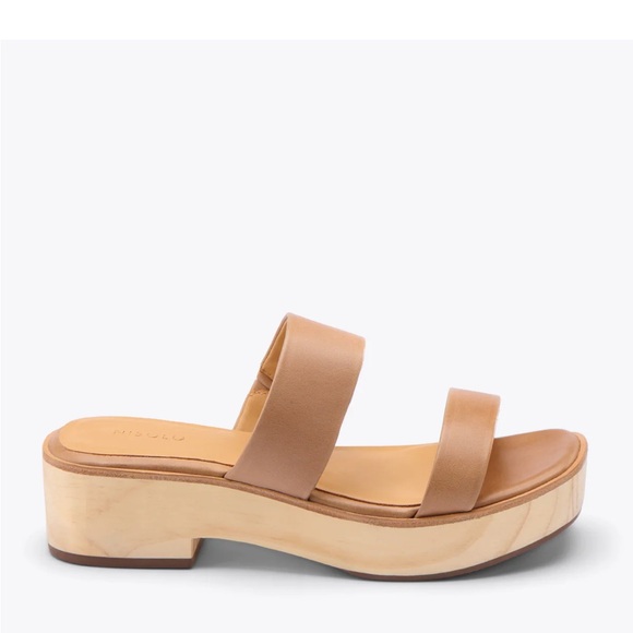 Nisolo Ellie All-Day Clog Sandal in Tan - Picture 4 of 11